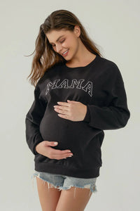 Black (Mama Embroided)