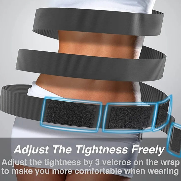 SculptEase Wrap: Adjustable Slimming & Tummy Control Body Shaper